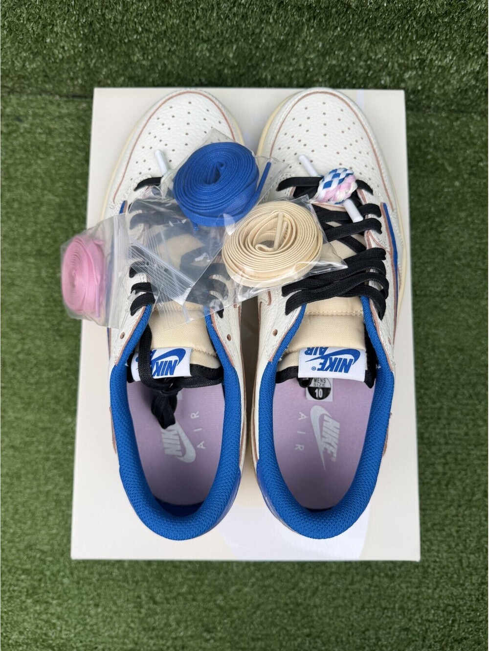 Jordan 1 Retro Low OG SP Travis Scott Fragment Men Size 13 DM7866-140 DS New NIB - Picture 9 of 11